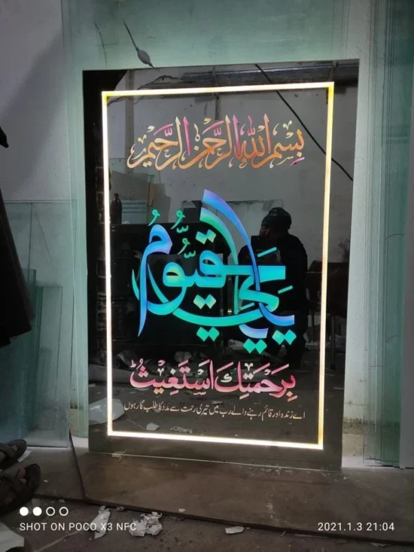Surface Custom Led Mirror, Touch Sensor