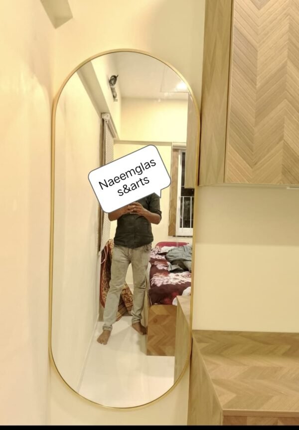 Silver Crystal Bluetooth LED Mirror, For Bathroom - Image 2